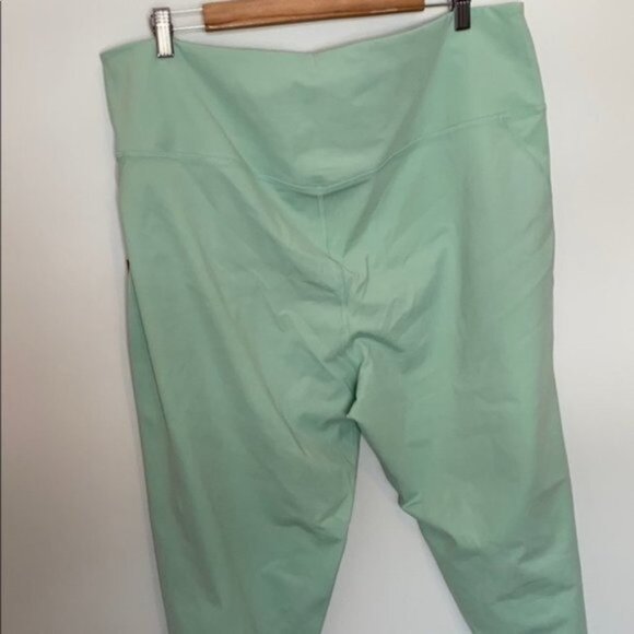 Girlfriend Collective Women Green High-Rise Compression Leggings Plus Size 6XL - Picture 8 of 10